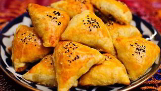 Классическая самса с бараниной