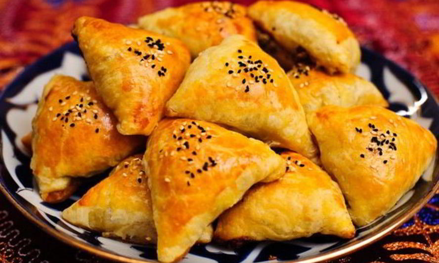 Рецепт классической самсы с бараниной