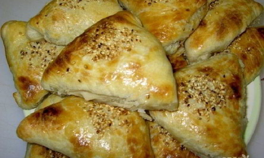 Рецепт самсы из слоеного теста с картошкой