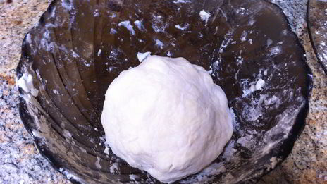 самса из слоеного теста с курицей