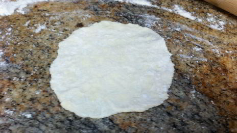 самса из слоеного теста с курицей