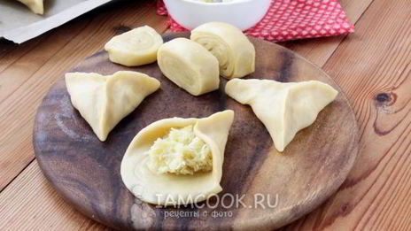 самса с картофелем и сыром