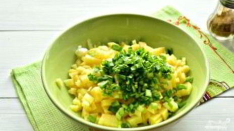 самса с картофелем