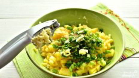 самса с картофелем