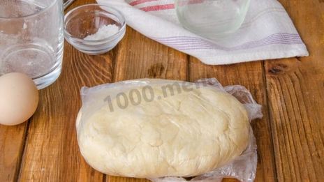 самса с курицей из слоеного теста