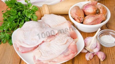 самса с курицей из слоеного теста