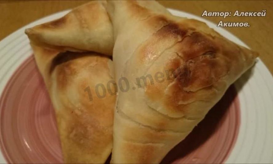 Рецепт самсы с мясным фаршем тимьяном и чабрецом