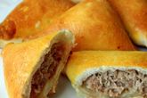 Самса с мясом и фасолью