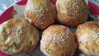 Самса с мясом и картошкой