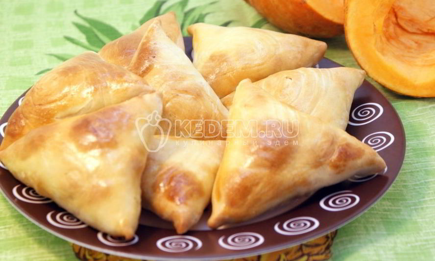 Рецепт самсы с тыквой