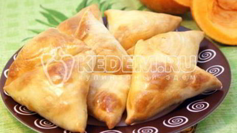 самса с тыквой