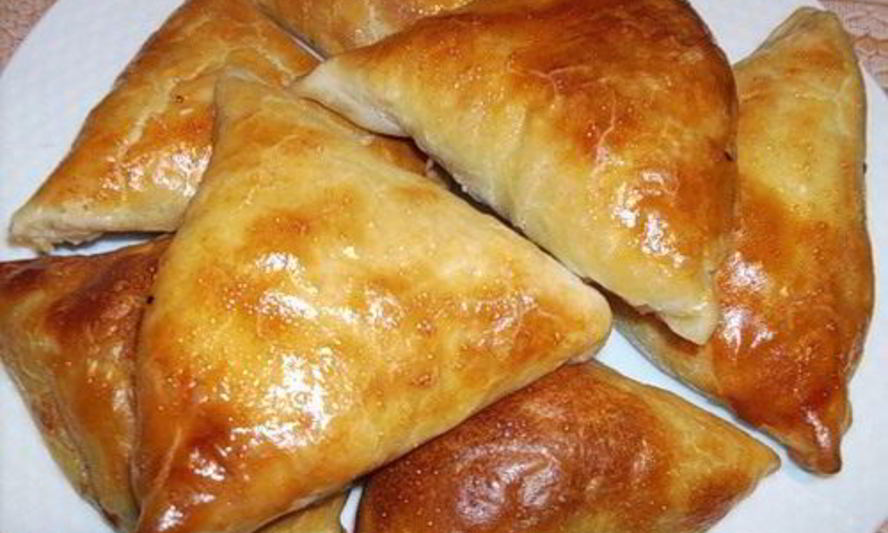 Рецепт самсы со шпинатом