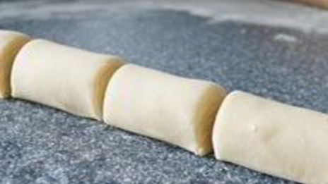 слоеная самса с тыквой