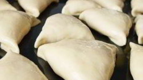 слоеная самса с тыквой