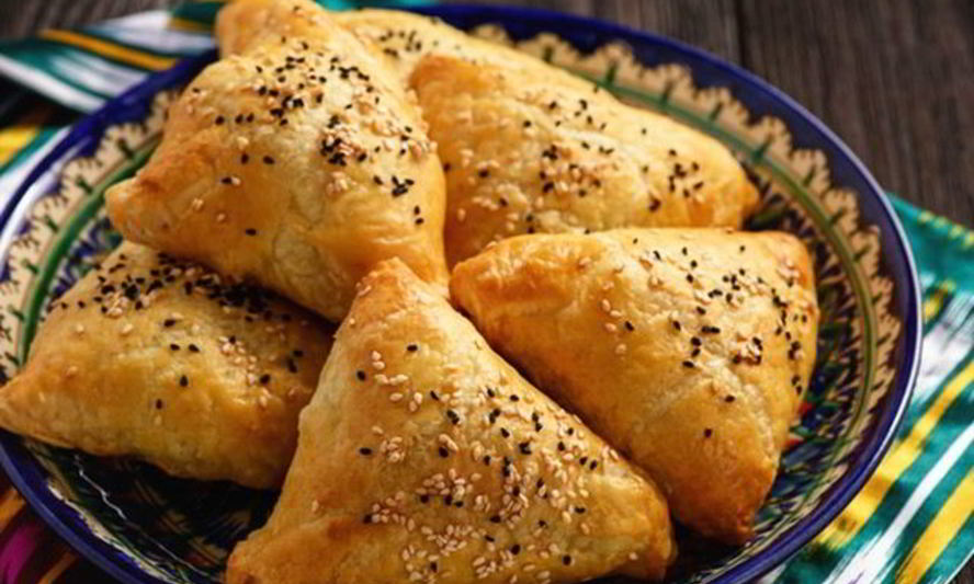 Рецепт сочной самсы с курицей