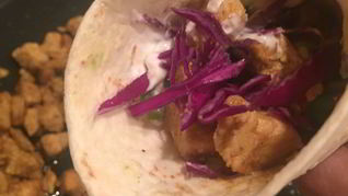 Домашняя шаурма из курицы