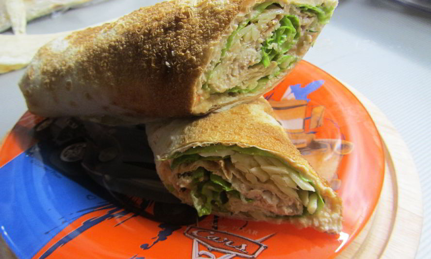 Рецепт домашней шаурмы с сыром