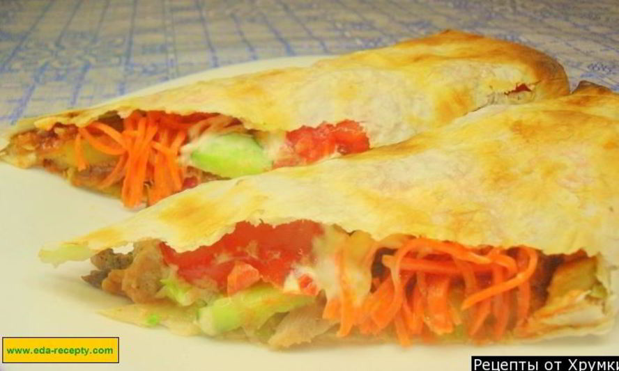 Рецепт домашней шаурмы в лаваше