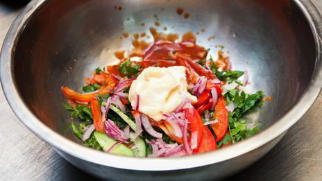 овощная шаурма