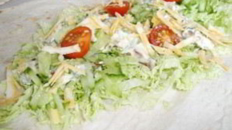 шаурма из свинины