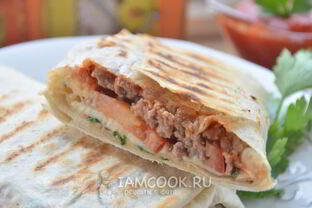 Шаурма с фаршем