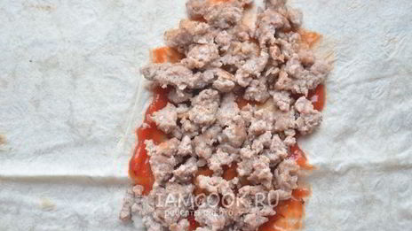 шаурма с фаршем