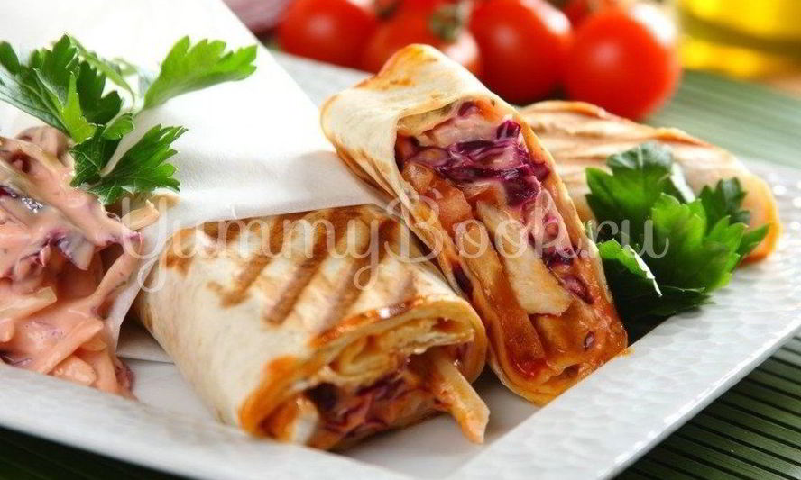 Рецепт шаурмы с курицей