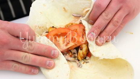 шаурма с курицей