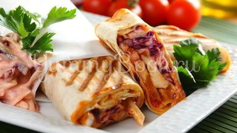 шаурма с курицей