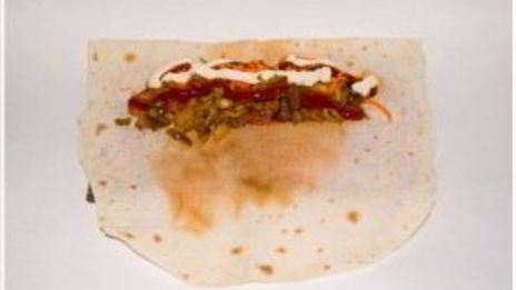 шаурма с морковкой по-корейски