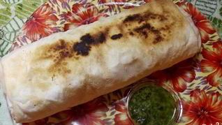 Шаурма с овощами