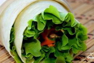 Шаурма с сыром