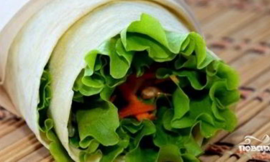 Рецепт шаурмы с сыром