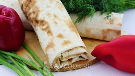 шаурма со свининой