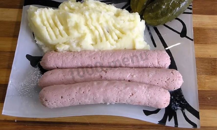 Рецепт сосисок домашних куриных