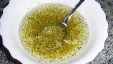 сухарики с чесноком