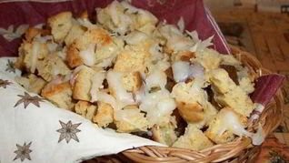 Сухарики с сыром