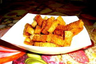 Сухарики в духовке