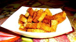 Сухарики в духовке