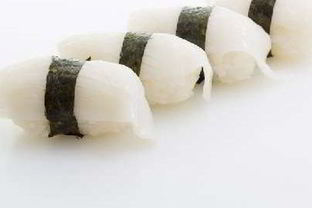 Нигири-суши с кальмаром