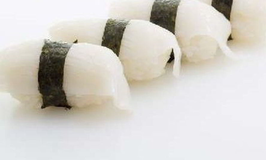 Рецепт нигирей-суш с кальмаром