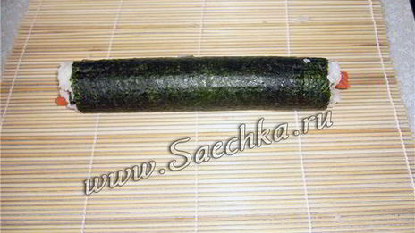 суши с крабовыми палочками