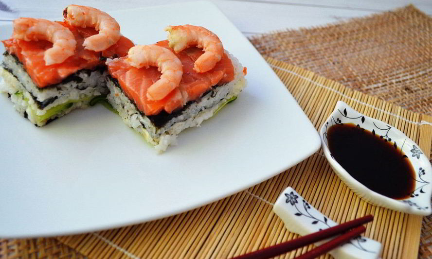 Рецепт суш торт