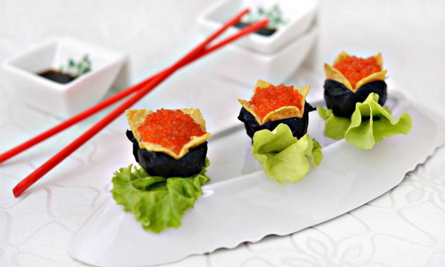 Рецепт суш восточный цветок