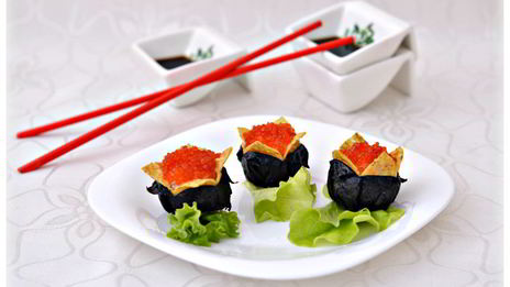 суши восточный цветок