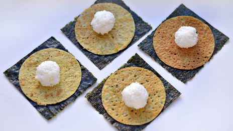 суши восточный цветок