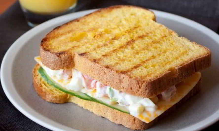 Рецепт ароматного сэндвича с яичным салатом