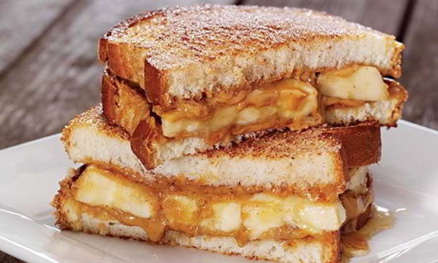 Рецепт бананового сэндвича