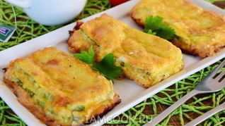 Кабачковые сэндвичи с сыром