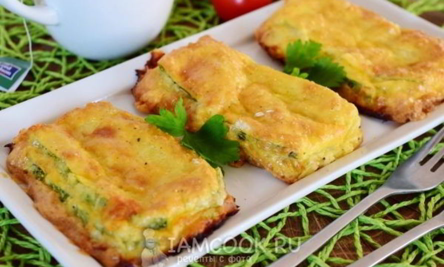 Рецепт кабачковых сэндвичей с сыром